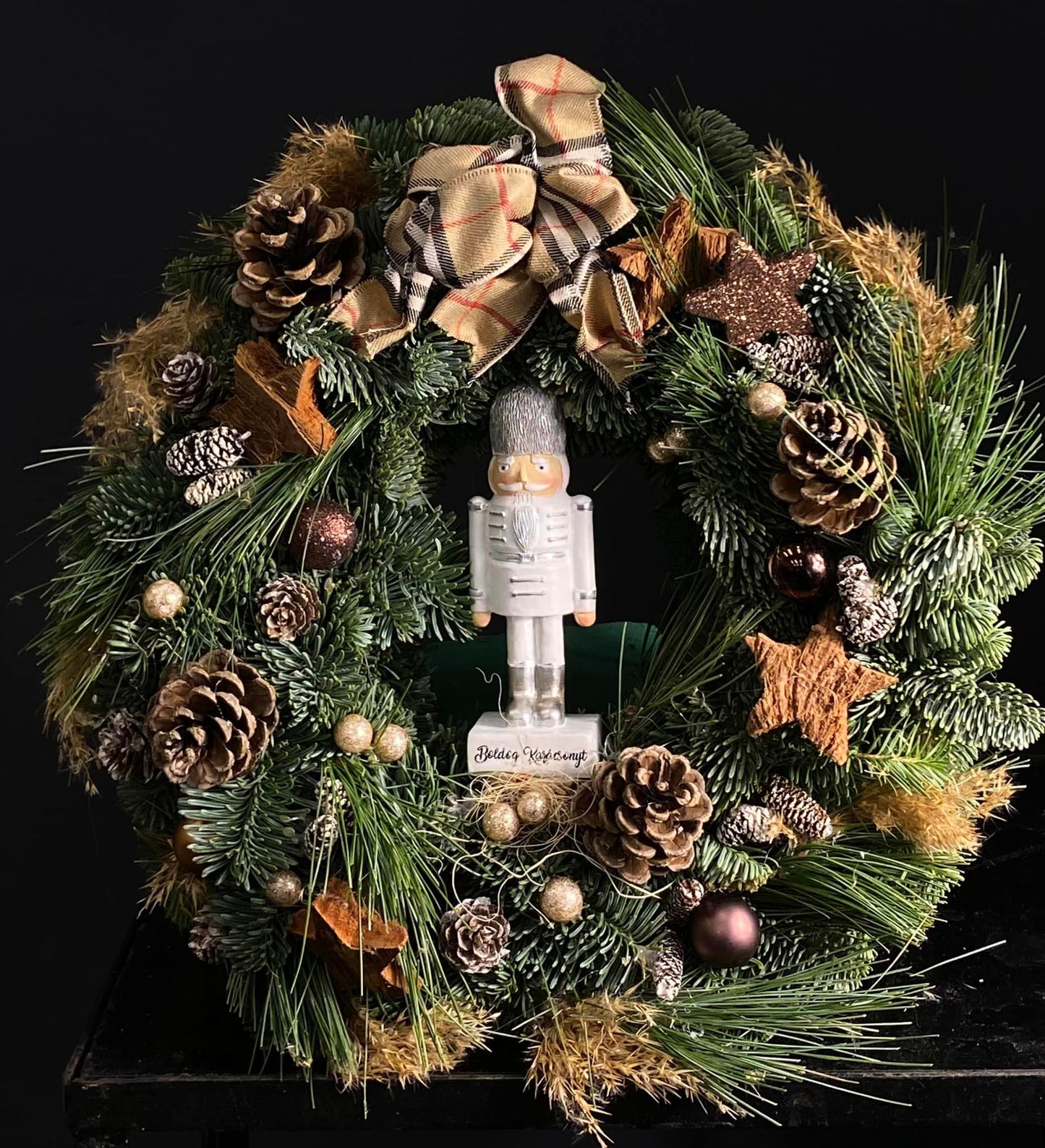 Páros adventi koszorúkészítő workshop