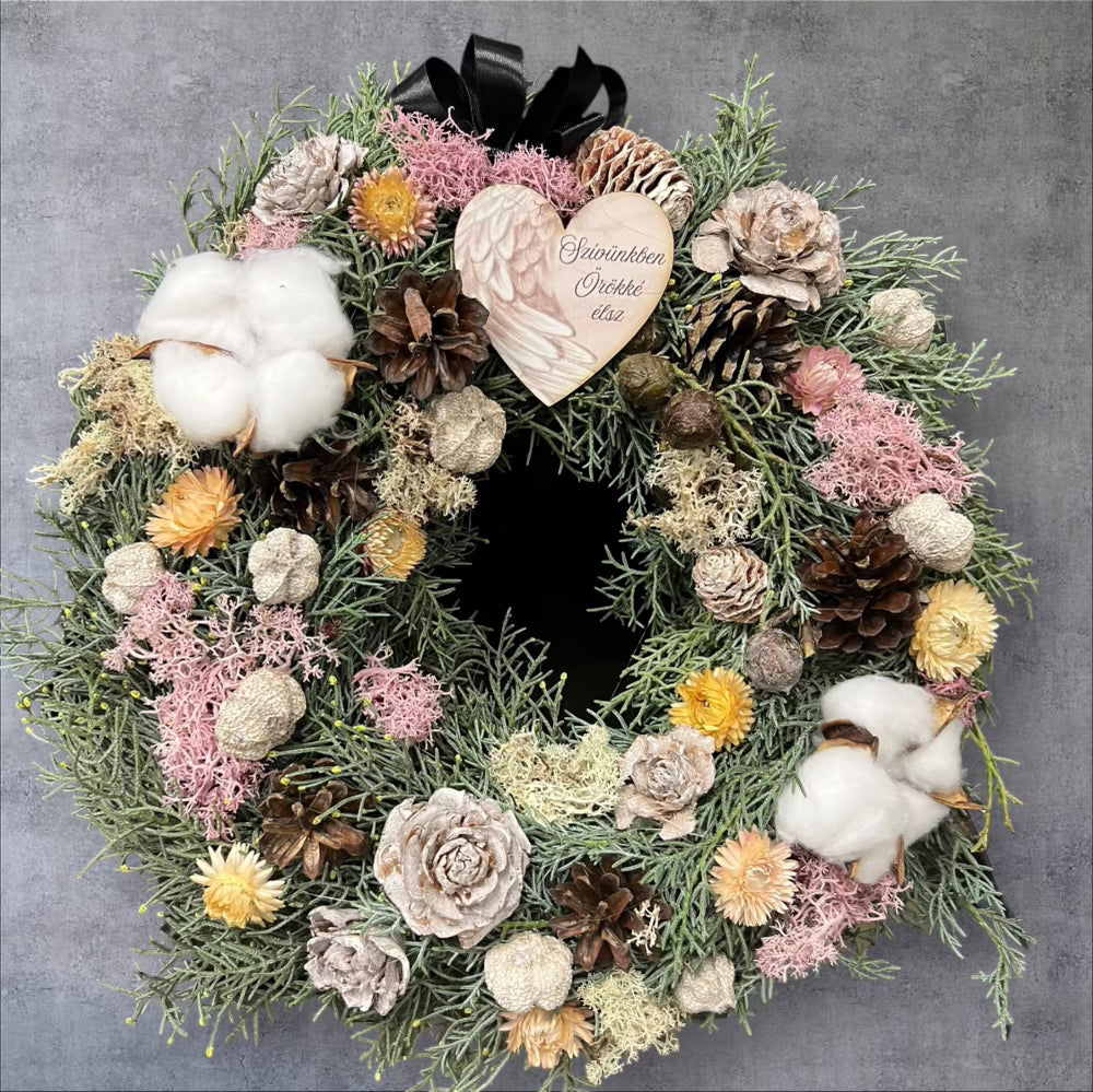 Halottak napi koszorú 1